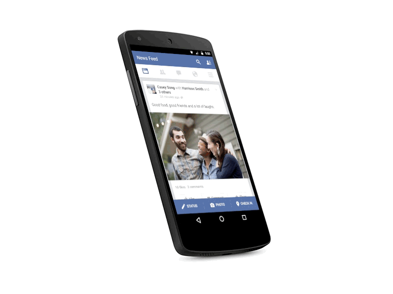 Facebook for Android by Chris Masterson