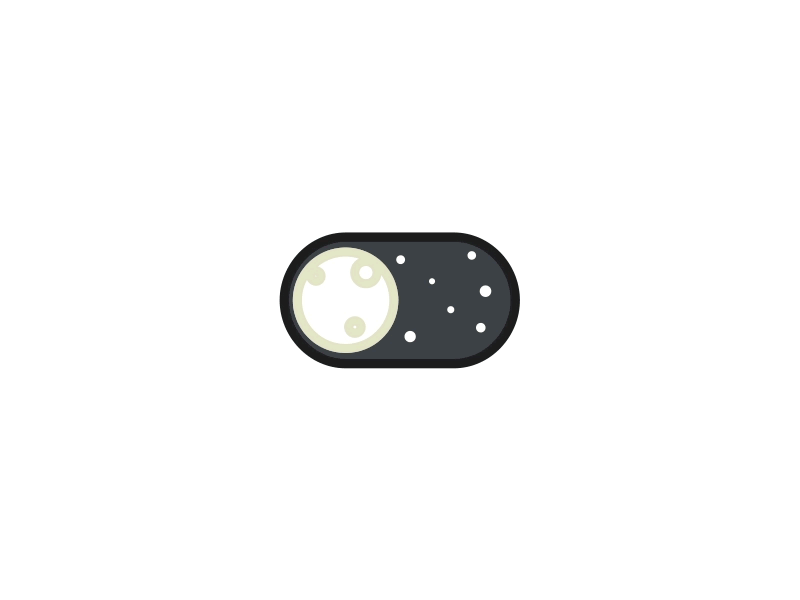 Day night toggle button by Tsuriel Ramotion