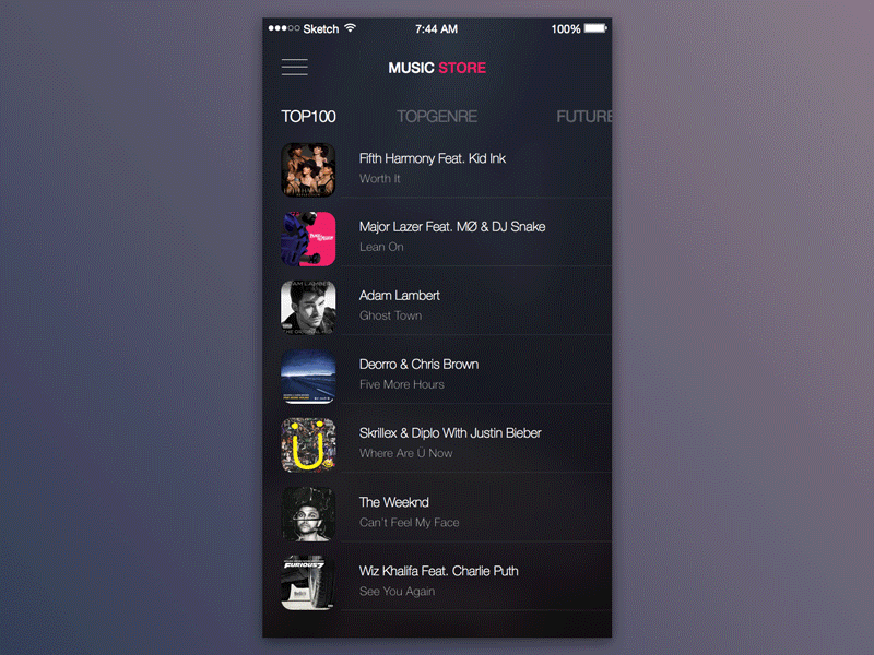 3d Touch Music Store by Khester