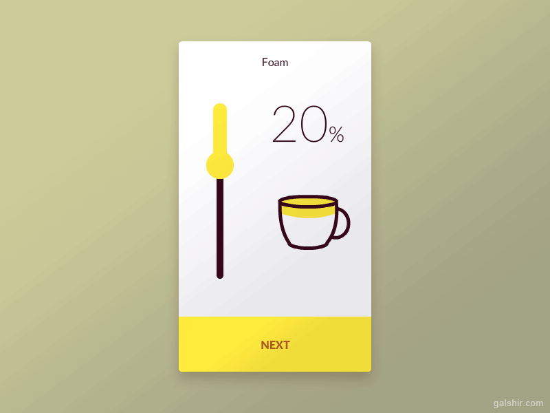 Coffee Maker App by Gal Shir