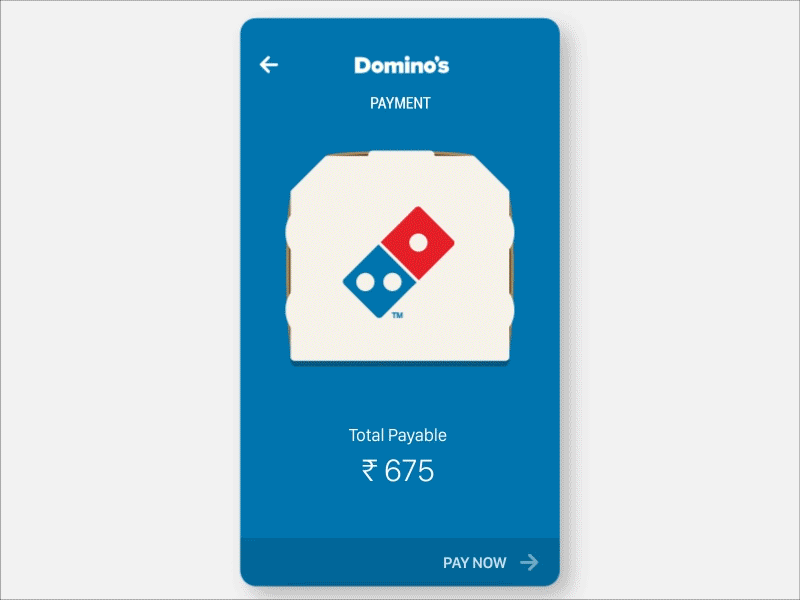 Pizza - Payment and Delivery Tracking by Saptarshi Prakash