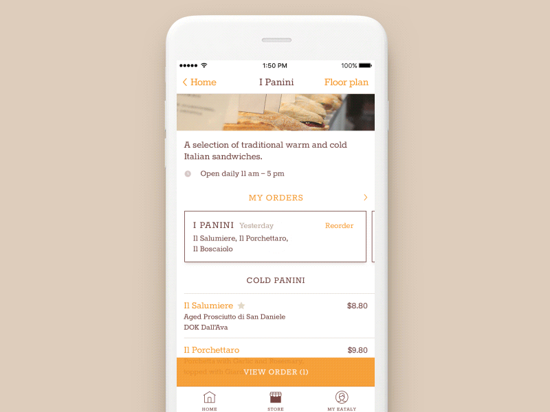 Food Ordering App Concept by clᴧy