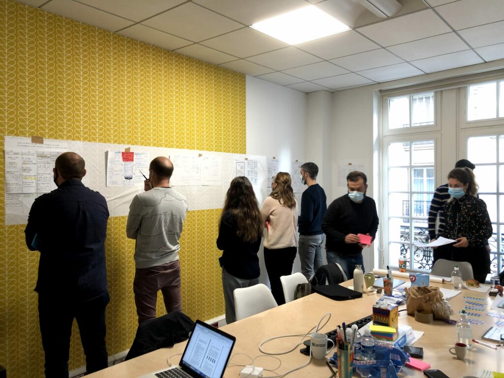 Art Gallery: study session for solution proposals (Day 3 of the Design Sprint)